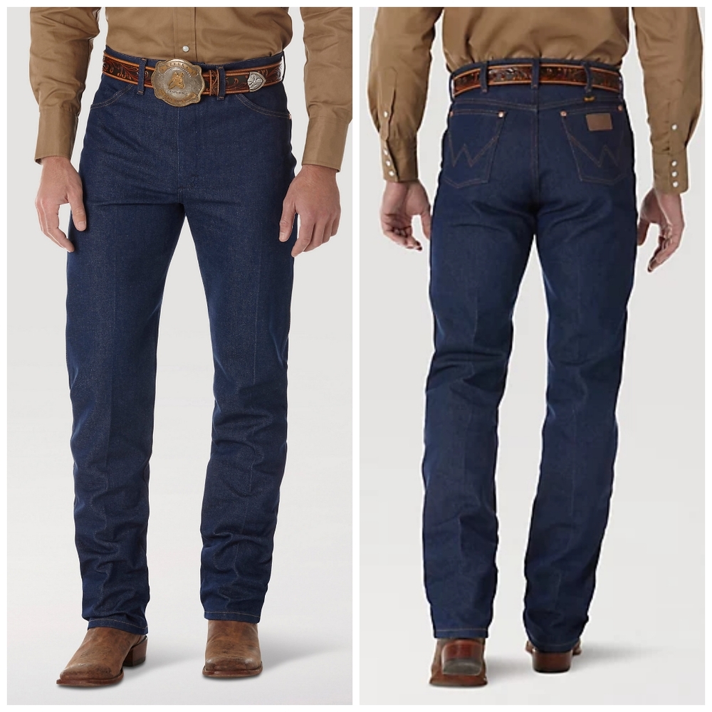 NWT Wrangler Mens cowboy cut rigid Jeans